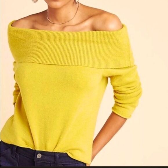 Anthropologie Shelby off the shoulder pull over sweater - Picture 1 of 5